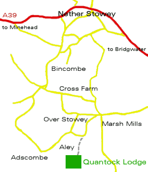 Map of Nether Stowey