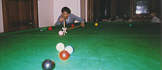 Evening at the snooker table, 1986